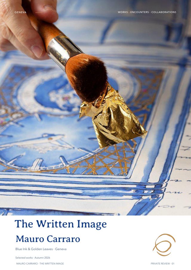 The Written Image — Mauro Carraro, closed cover