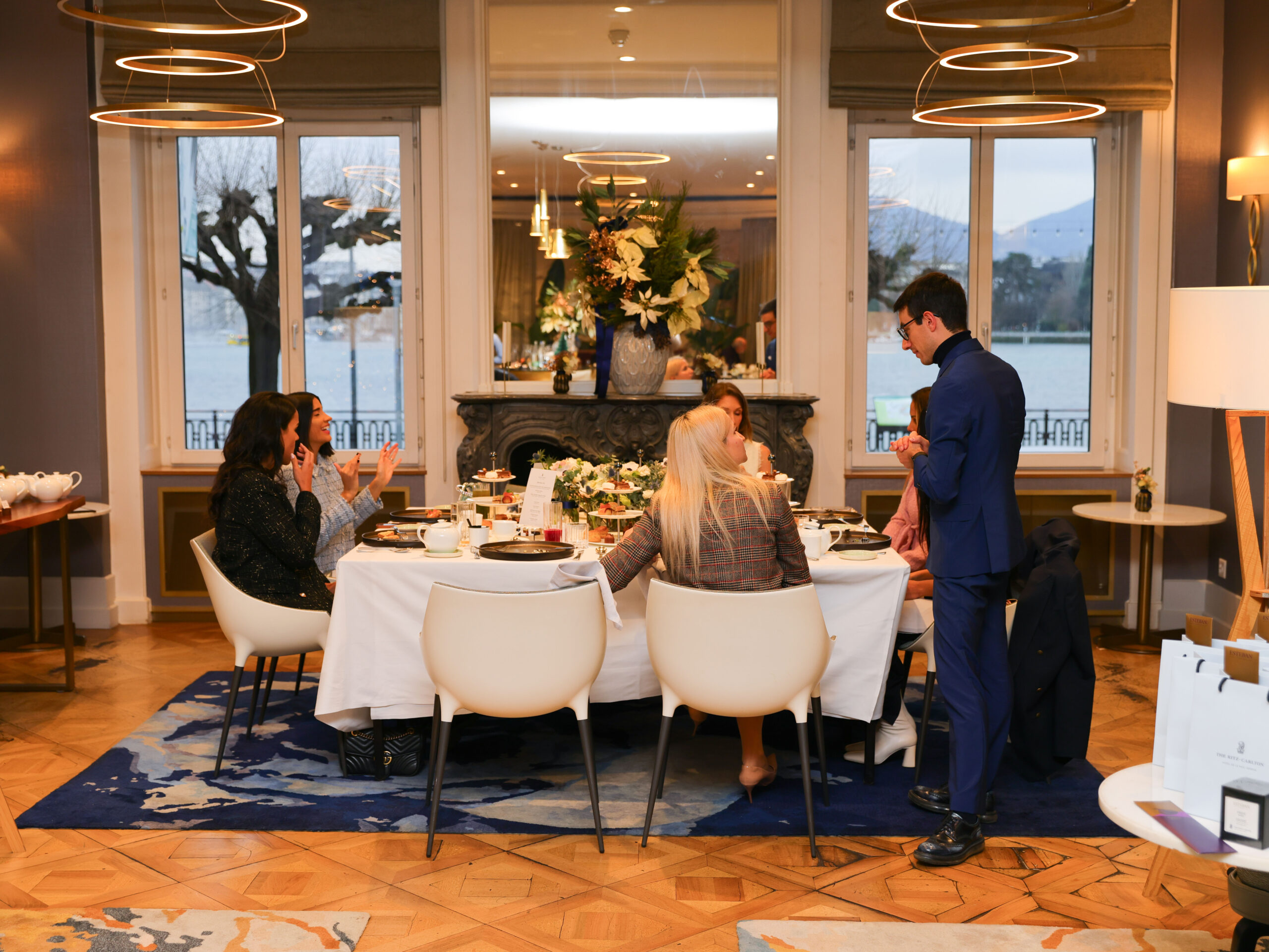 A portrait encounter at The Ritz-Carlton Geneva. Photograph by Isamar Chabot.